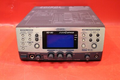 USED Roland Edirol SD-90 Studio Canvas MIDI Sound Module Interface