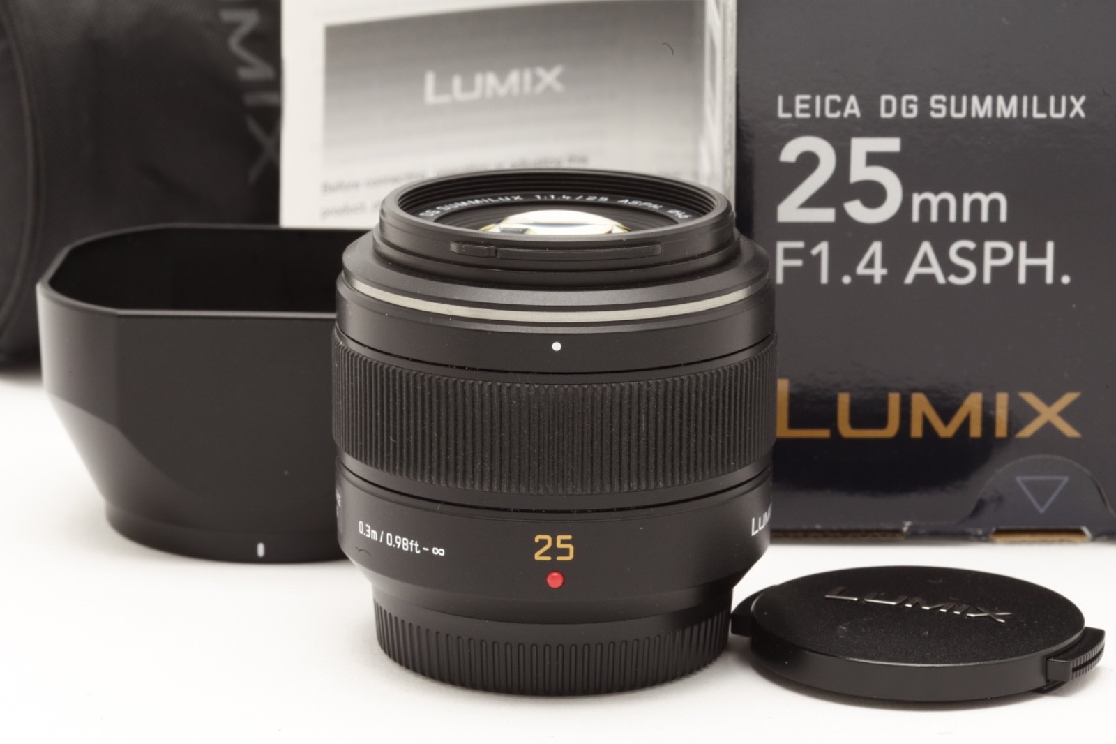 【新品】Leica LEICA DG SUMMILUX 25F1.4 Amazon.com : Panasonic Lumix G Leica DG Summilux Lens