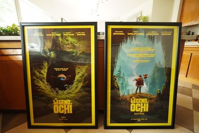 ORIGINAL MOVIE THEATER THE LEGEND OF OCHI TEASER POSTER A24
