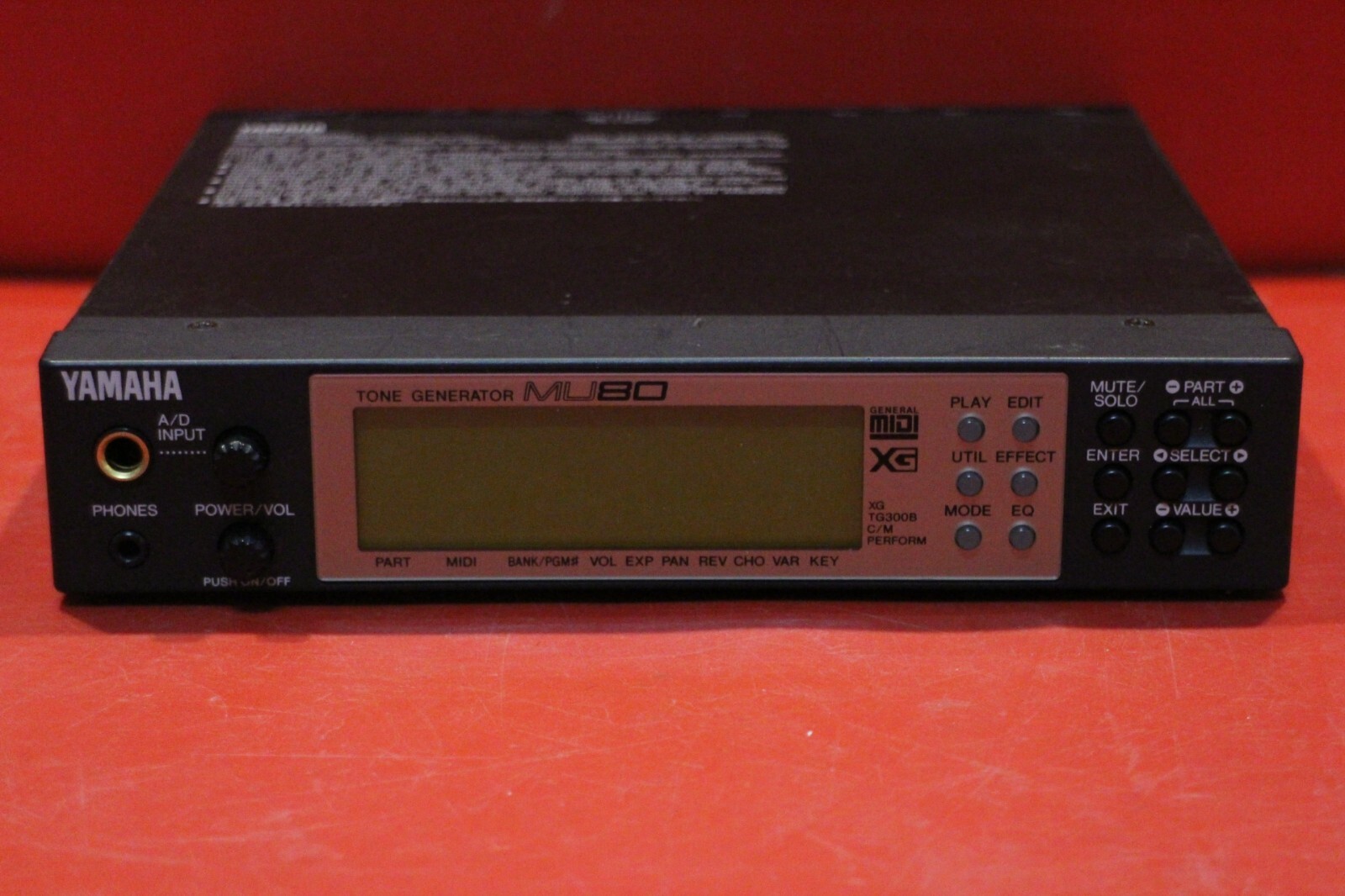 USED YAMAHA MU80 XG Tone Generator Module MU 80 World