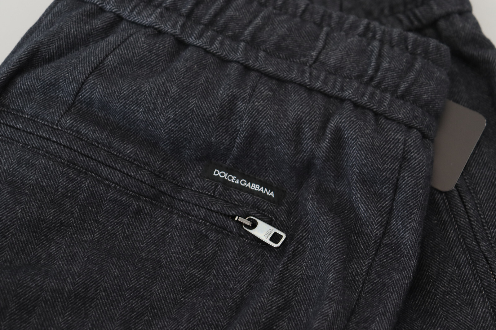 Pre-owned Dolce & Gabbana Jeans Blue Cotton Tapered Mens Denim It46 / W32 / S Rrp 900usd