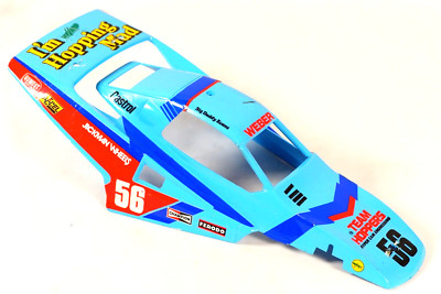 1988 TAMIYA Rare Blue Molded RCC Grasshopper II Original Hard Body Buggy Shell