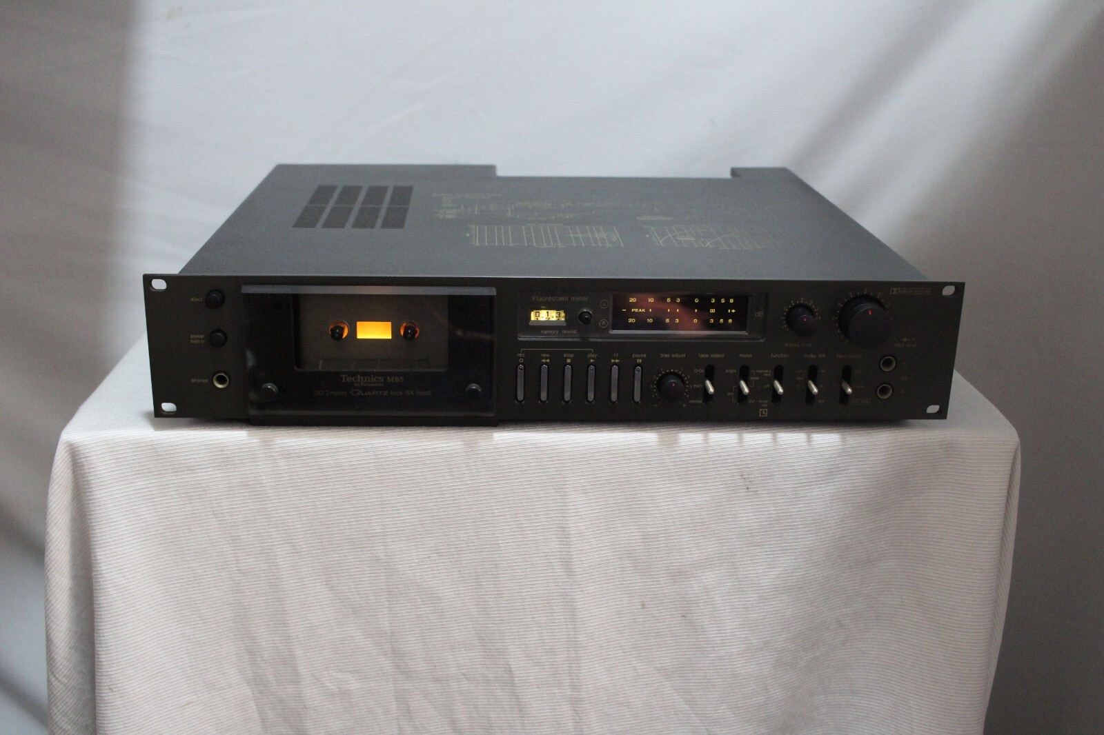 Technics RS-M85 Two Head Cassette Deck NOT WORKING