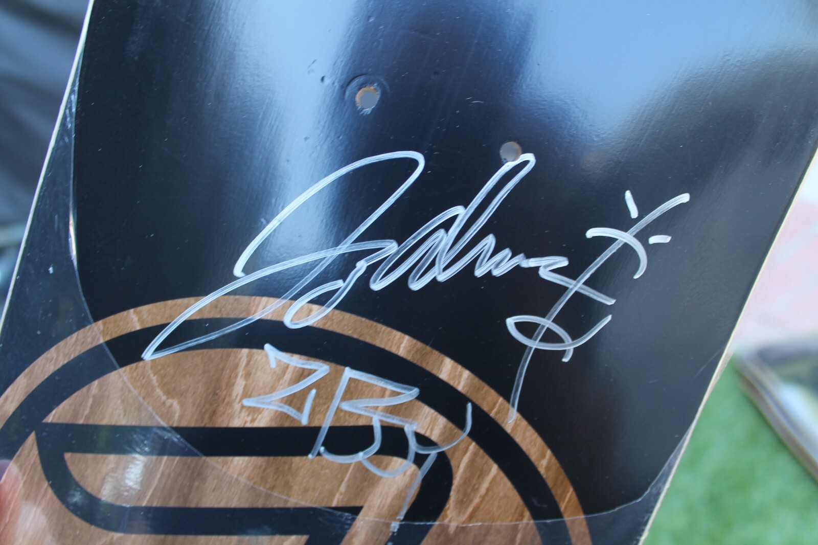 Jay Adams Z-Flex Autographed Dogtown Zephyr Venice 8.5x31in