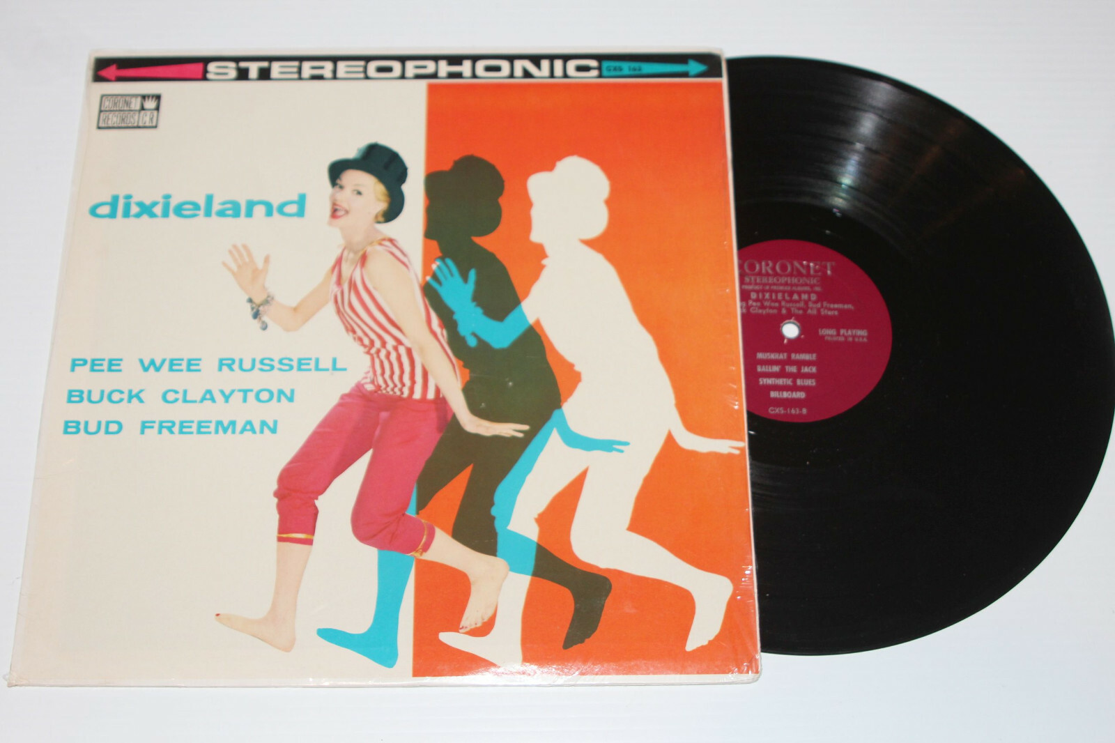 Dixieland - Pee Wee Russell, Bud Freeman Buck Clayton CXS-163