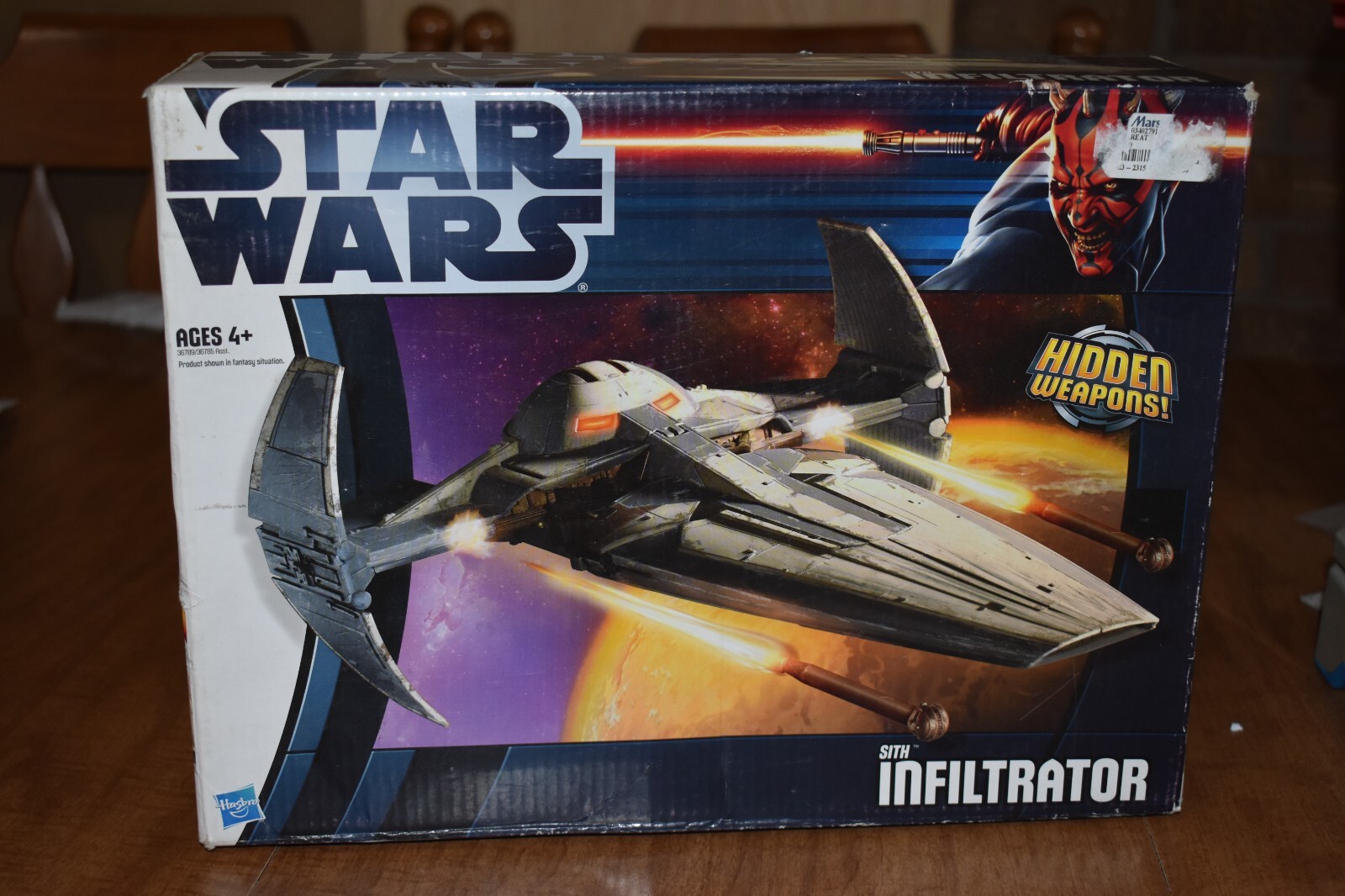NEW Hasbro Star Wars Darth Maul's Sith Infiltrator BRAND NEW
