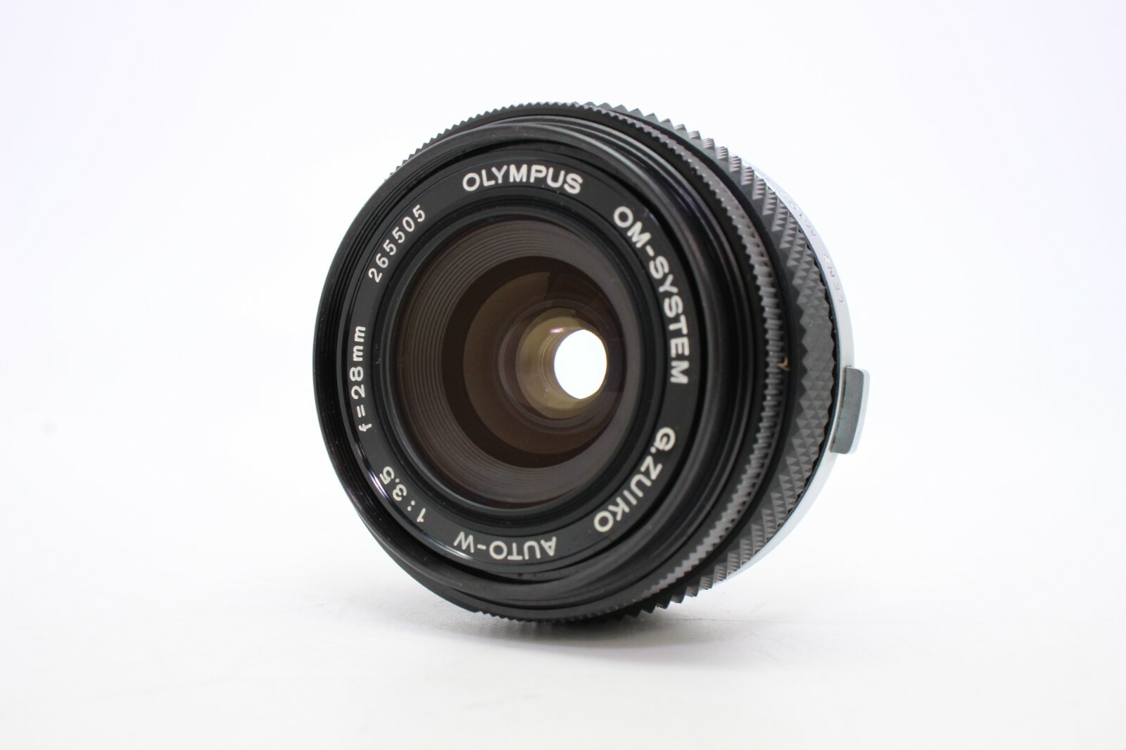 OLYNPUS シルバー OM-1 G.ZUIKO 28mm　F3.5 ♯H4 Olympus 28mm f3.5 G.Zuiko Auto-W - Lens – Kamerastore
