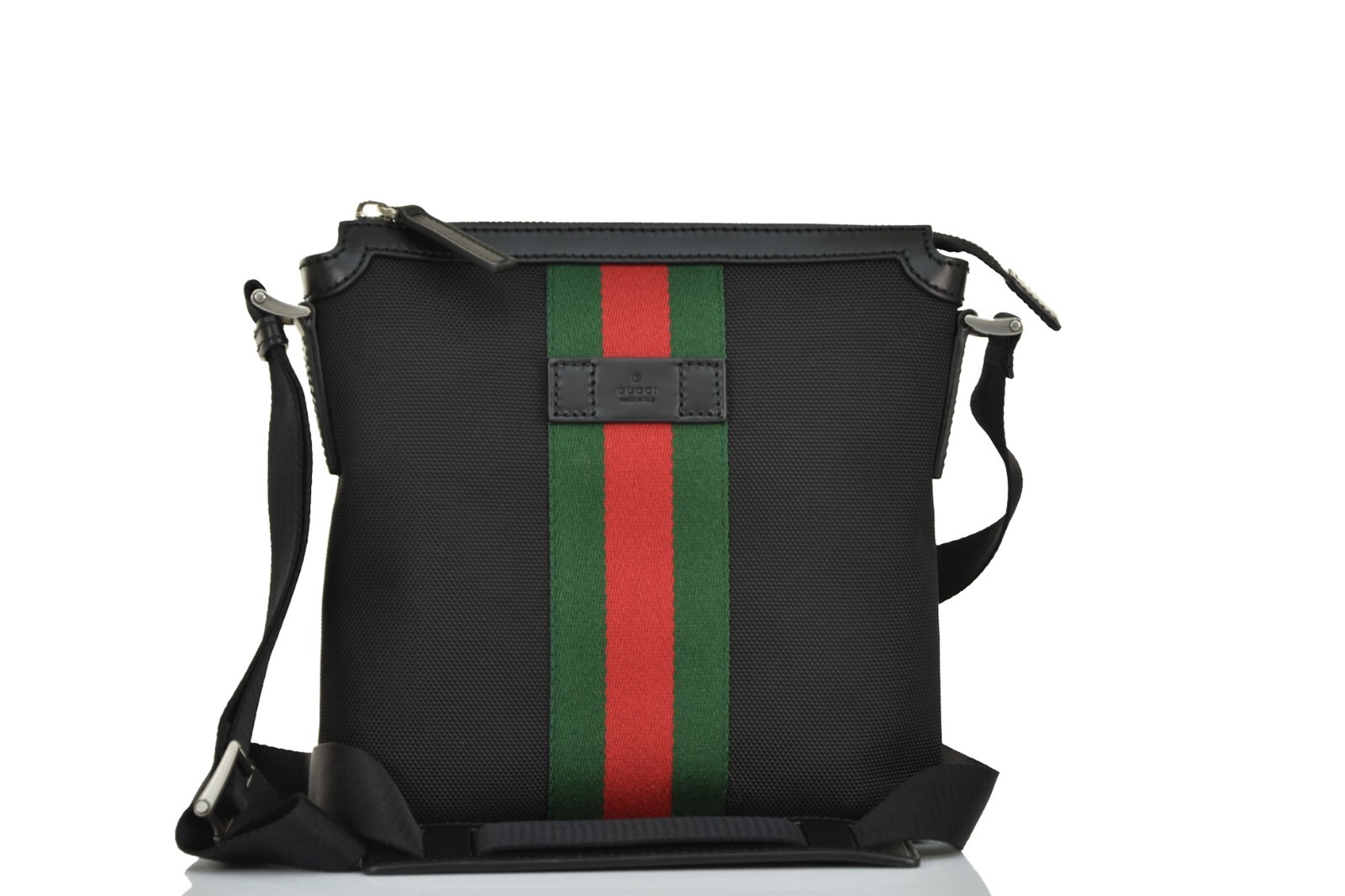 Gucci Messenger Bag Black Man Technocanvas Zipper Mod Gucci Messenger Bag Black Man Technocanvas Zipper Mod