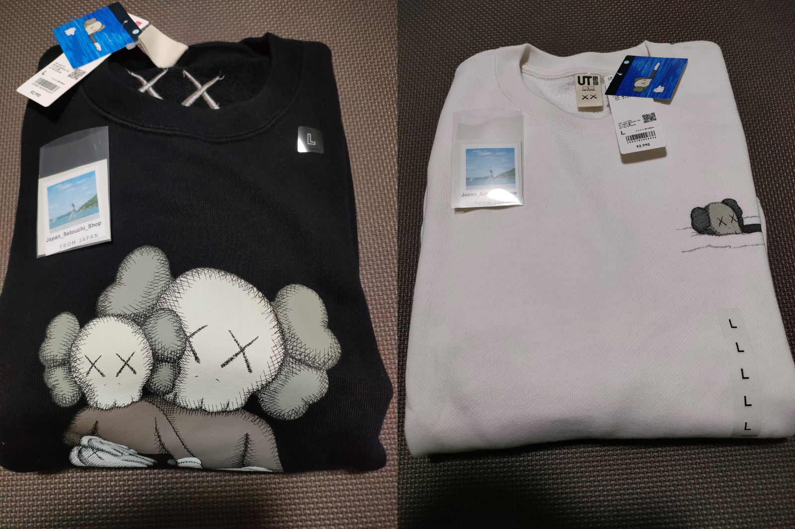 KAWS x UNIQLO sweatshirt NEW GIFT | eBay