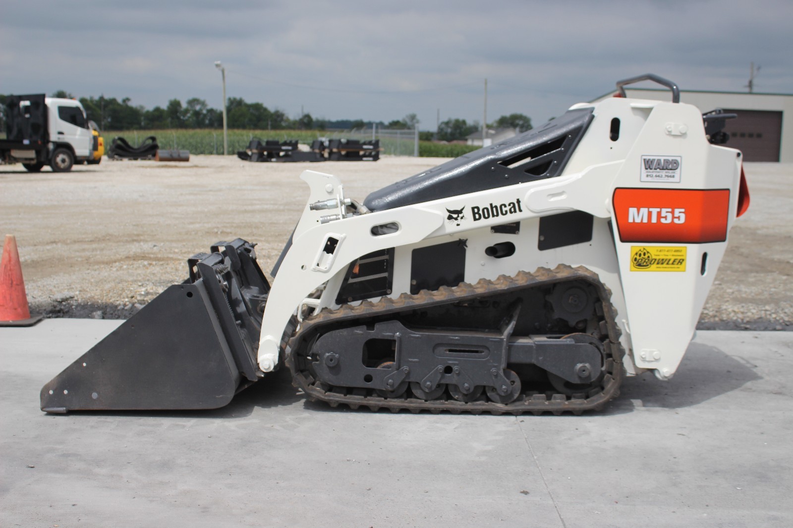 2010 Bobcat MT55 Mini Skid Steer, Bucket & Trencher Included!