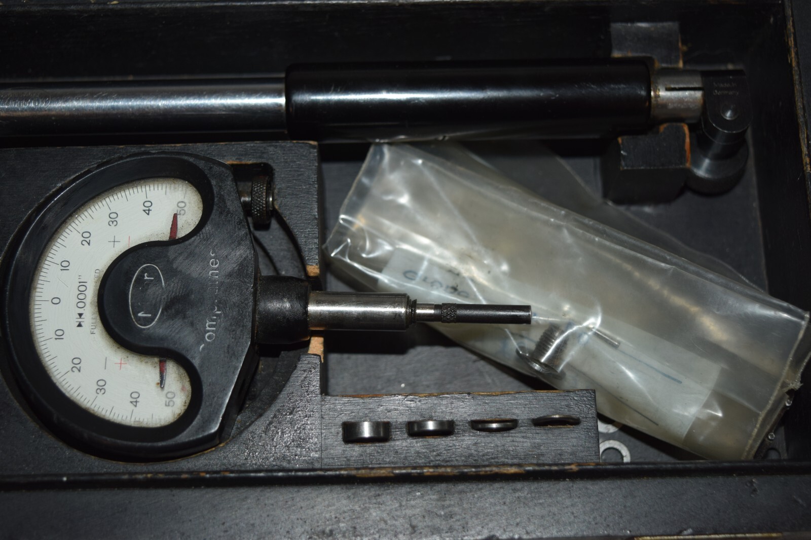 Mahr Intramess 1.400"-2.400" Bore Gage Compramess Dial Indicator 0.0001"