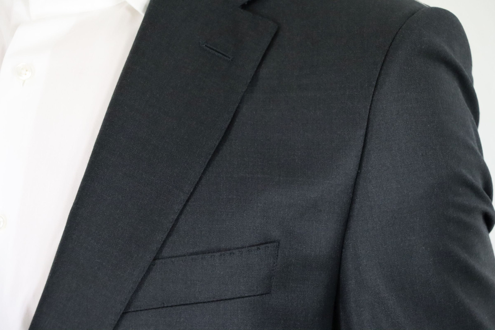Pre-owned Hugo Boss Tailored Suit Jacket, Mod. T-jarrod Lc, Size 98 / Us 40l, Open Grey
