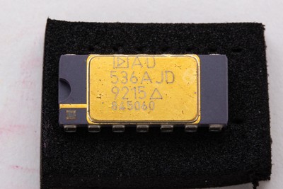 Analog Devices AD536AJD True RMS-to-DC Converter, 16 Pin DIP, Ceramic  - 1-PCS