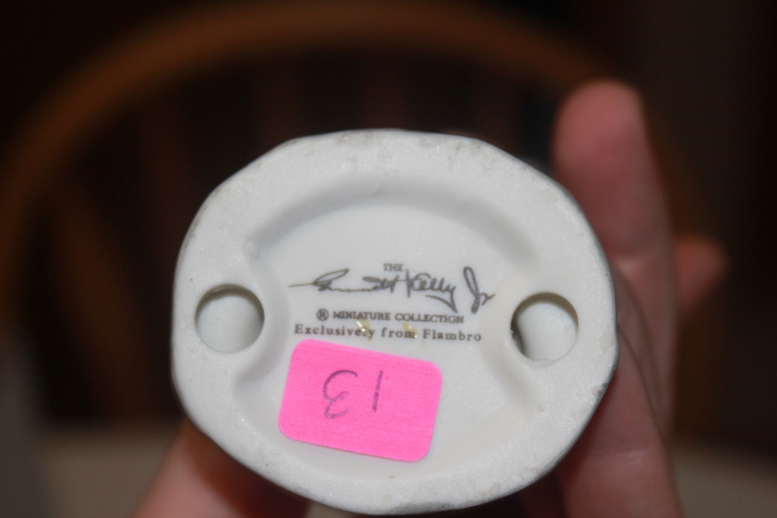 EKJ Collectors society miniatures Looking out to sea