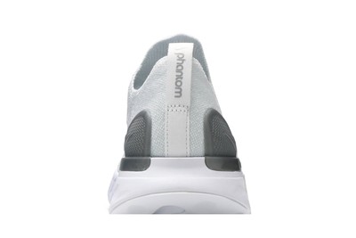 Pre-owned Nike Wmns React Phantom Run Flyknit 2 'true White Silver' Cj0280-100
