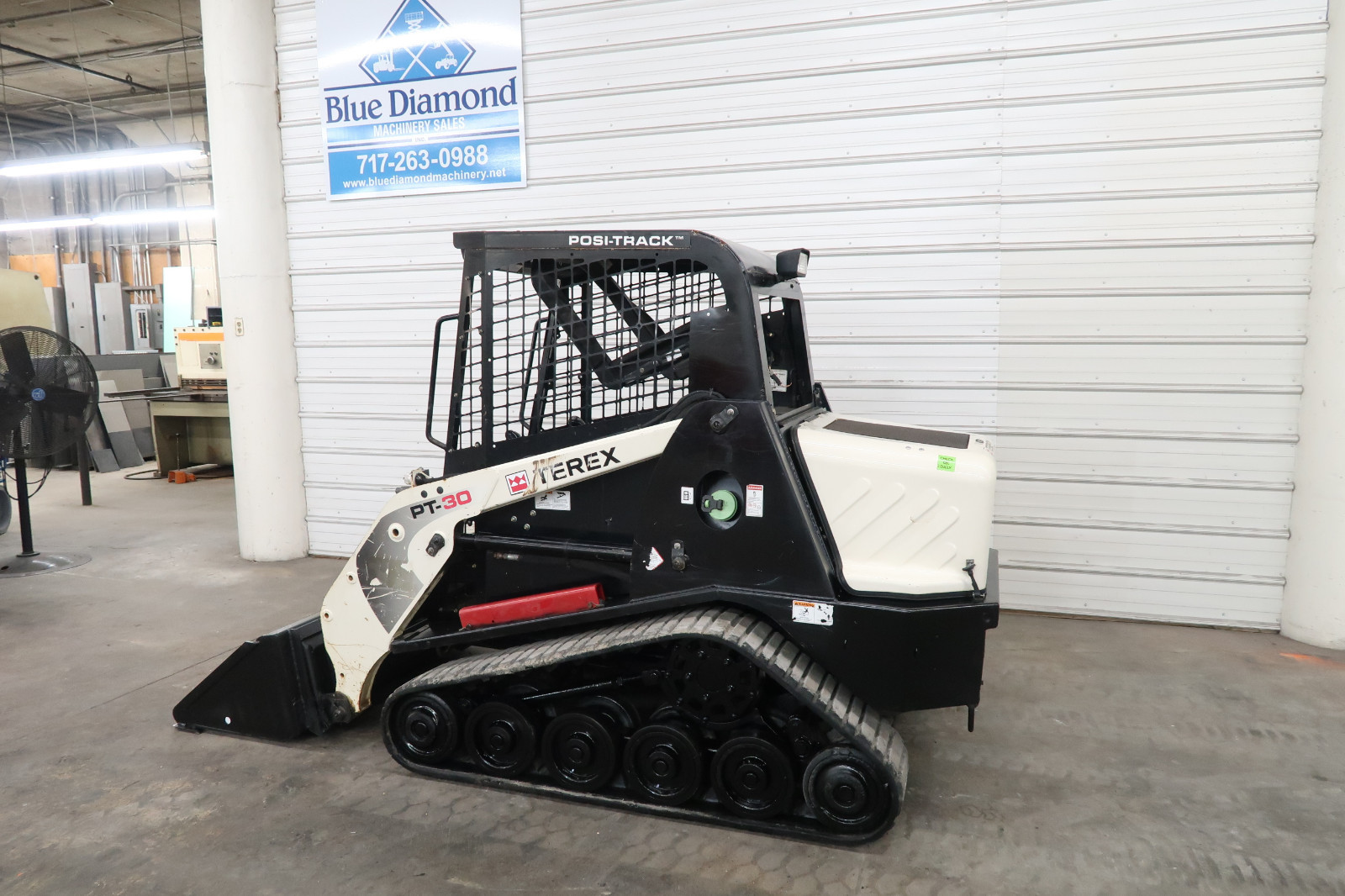 2013' Terex PT-30, Diesel Skid Steer, ASV Compact Track Loader, 1,489 Hrs