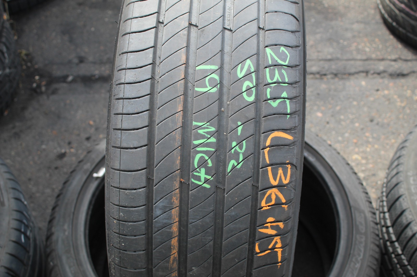 235 50 19 Michelin, Primacy 4 S1, XL 103V, x1 Single Tyre 5.5mm (F1_tyres) L3645