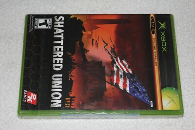 Shattered Union (Microsoft Xbox 2005) New Factory Sealed Near Mint! 