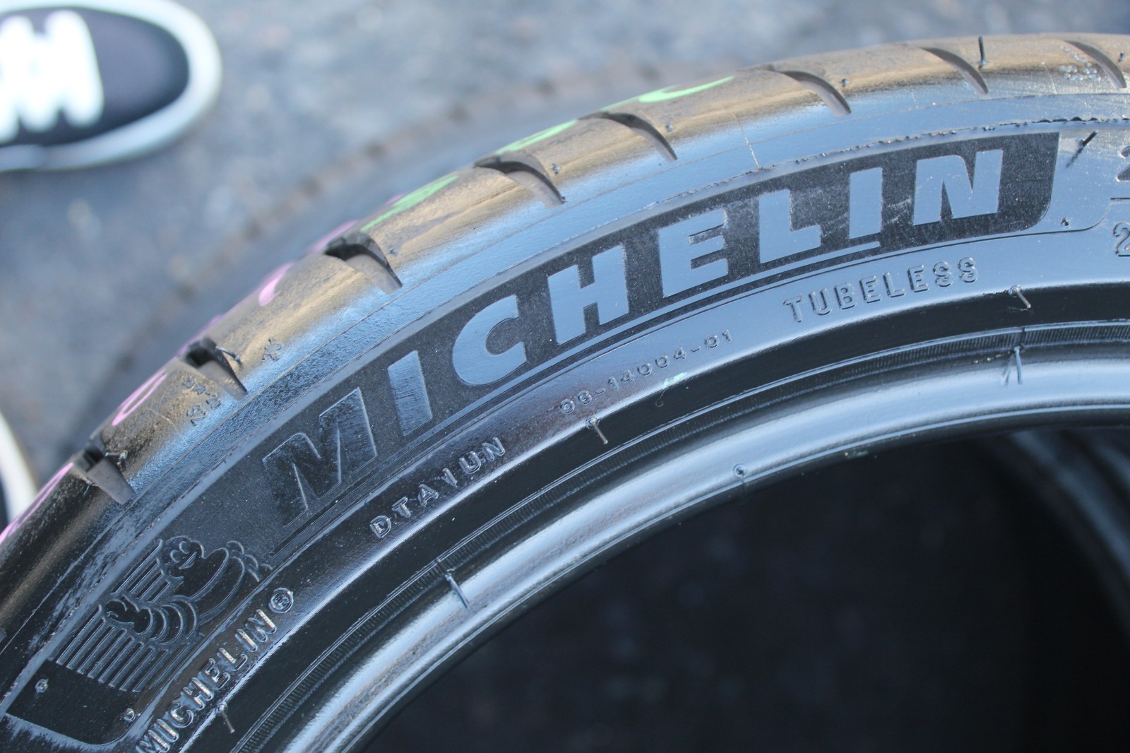 205 45 17 Michelin, Pilot Sport 4, G1, XL, 88V, x2 A Pair 6.2mm (F1_tyres) L3985