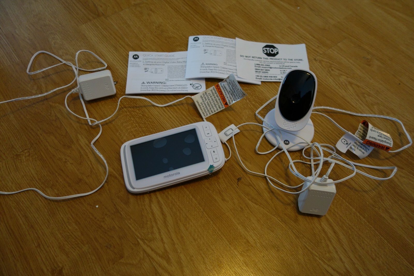 motorola comfort 50 5 video baby monitor