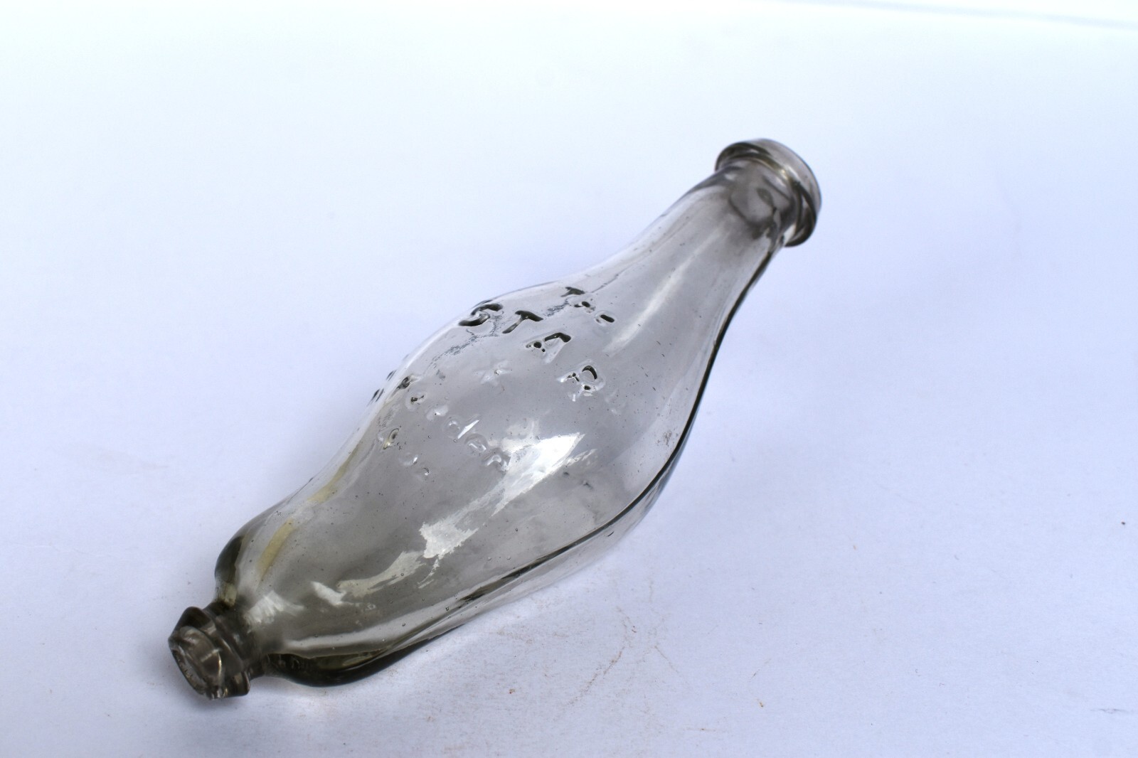 ミルクボトル　アンティーク　1890s Star Milk Bottle Vintage 1890 Large Glass Milk Bottle 18