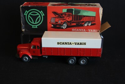 TEKNO SCANIA VABIS 材木運搬車 Tekno Scania Vabis Timber Carrier, Very Near Mint/Unboxed