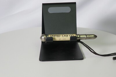 United Cab Co. Bullet Pencil With Rotary Phone Dialer End