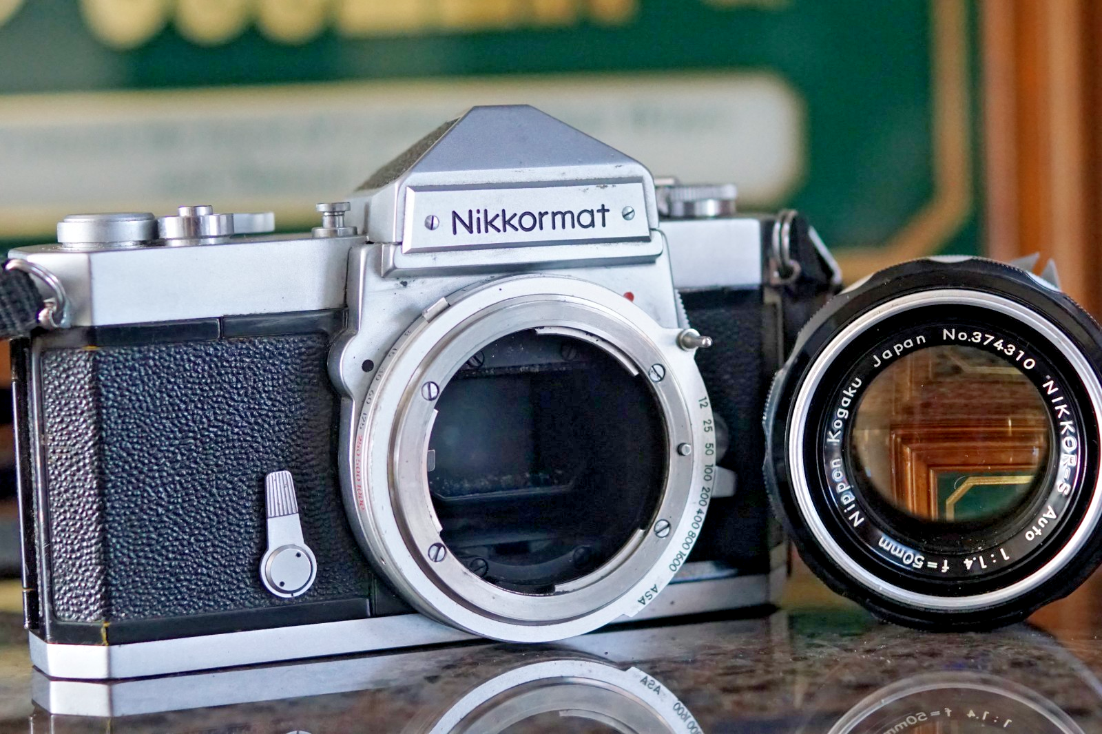 Nikon 50mm FTN by fitted Z Nikon Nikomat FTN 50mm 1.4 ニコマート