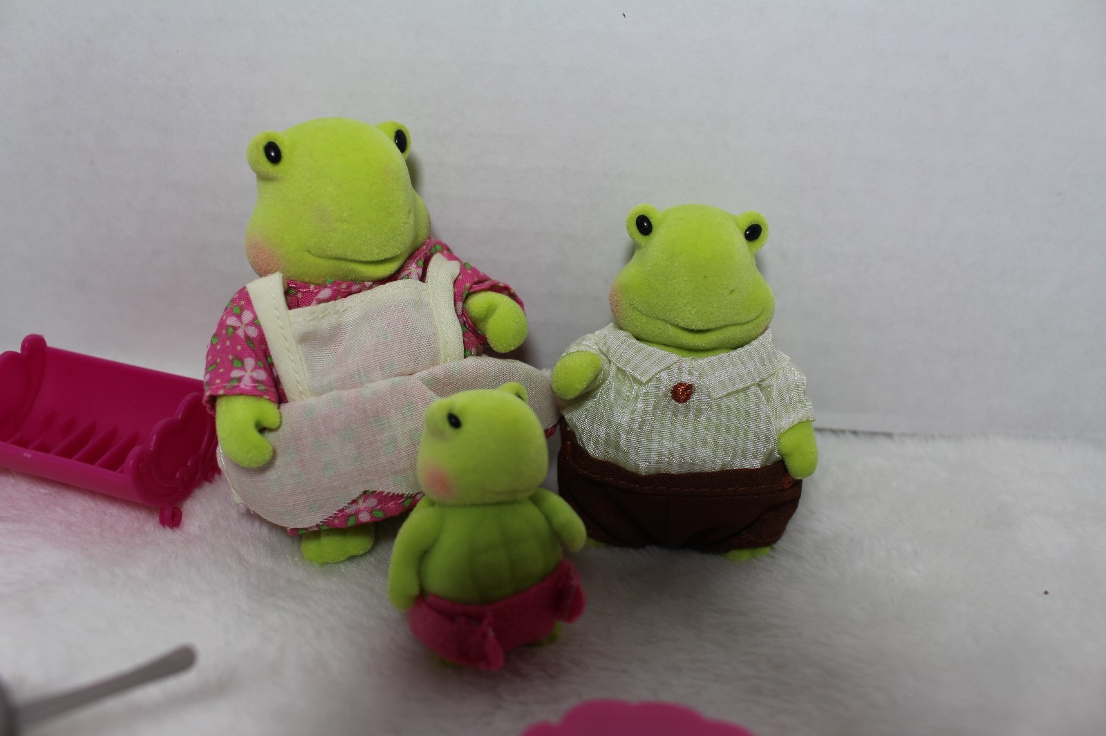 Lil Woodzeez Tidyshines Turtle Family Set &  Accessories Set of 3 Easter Basket