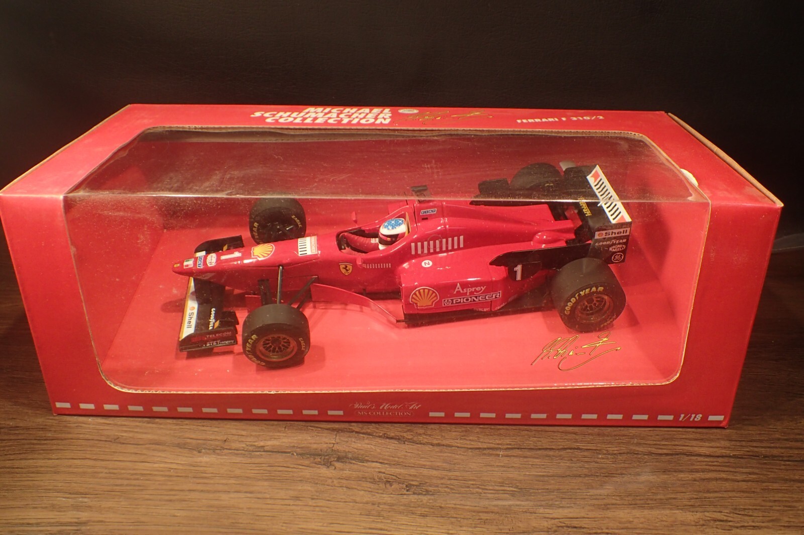 ミニカー FERRARI F1 1996 M.SCHUMACHER 1/18 PMA 1:18 Michael Schumacher 1996 Ferrari F310/2 High Nose #1