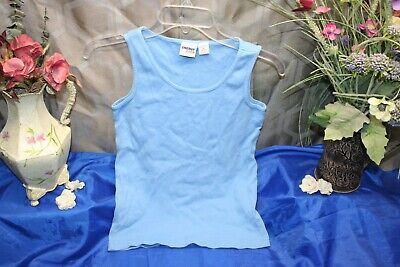 Energy Zone Girl's Blue Tank Top Size Medium shirt casual sport activewear Sale*