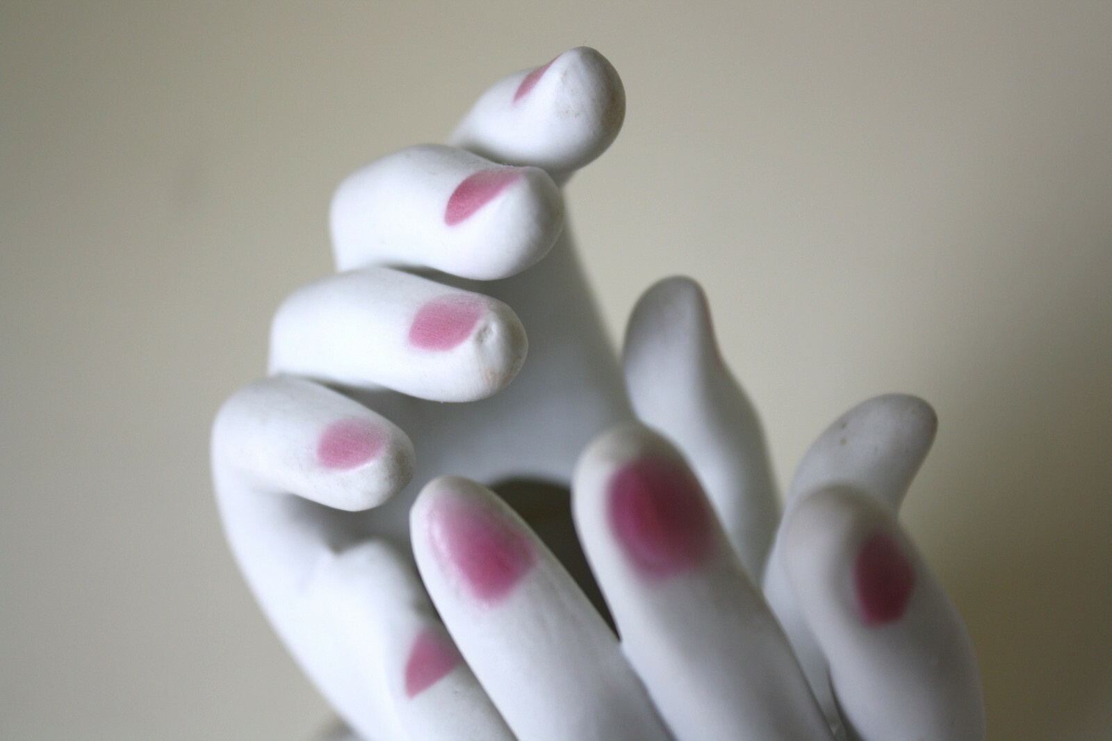 Vintage Lefton Ladies Hand Vase Gold Trim #1791 Applied Flowers Roses