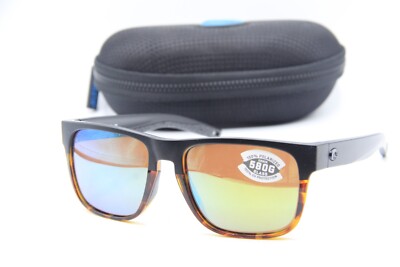 NEW COSTA DEL MAR SPEARO 06S9008-1856 BLACK POLARIZE AUTHENTIC SUNGLASSES 56-17