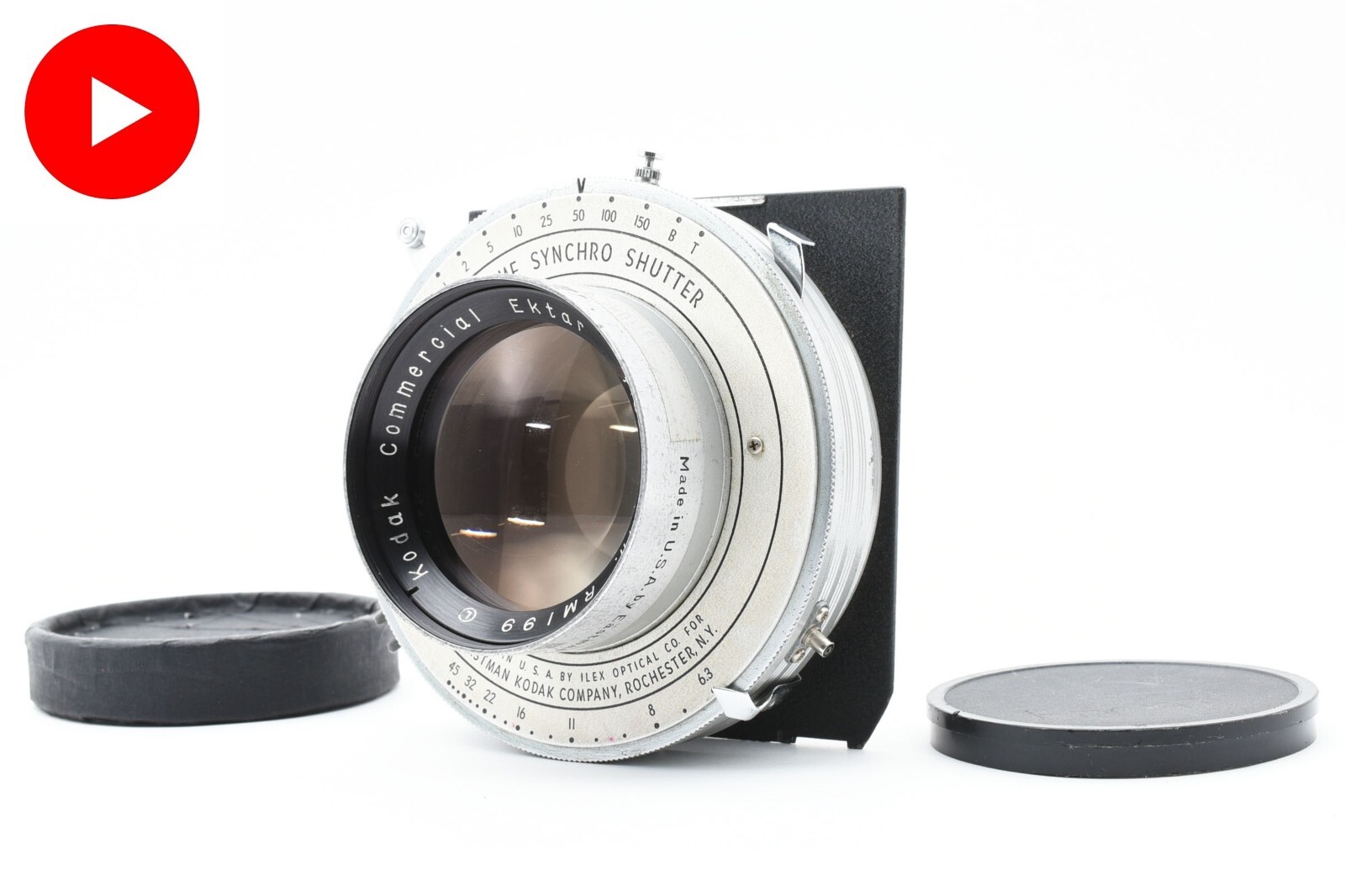 【美品】Kodak commercial Ektar f6.3 12inch Kodak Commercial Ektar 12in F6.3 w/Toyo Board From JAPAN