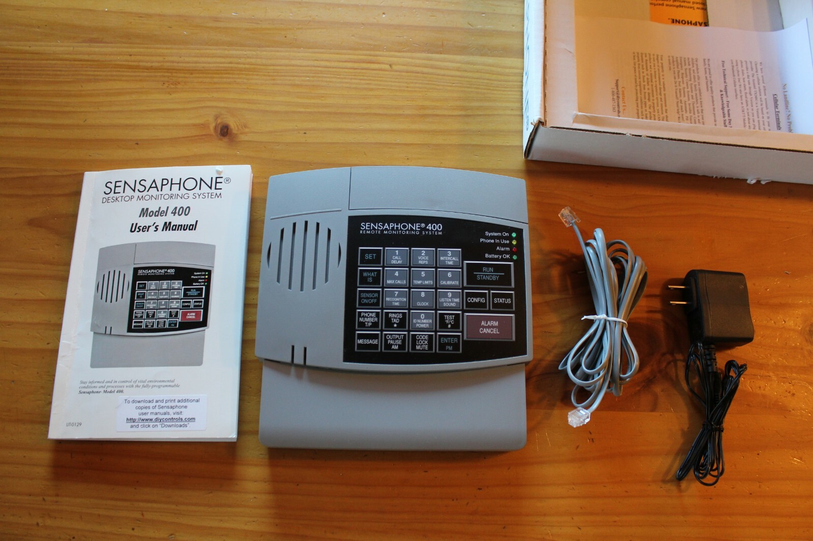 Sensaphone 400 Monitoring System (FGD-0400), Works, Read Description.