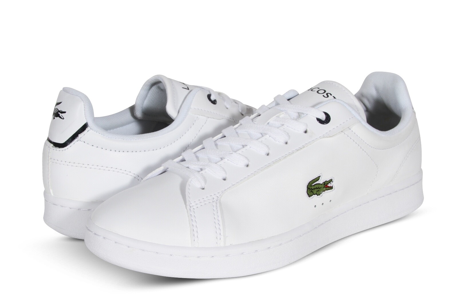 Мужские кроссовки Lacoste Carnaby Pro BL23 1 SMA белого цвета 745SMA0110042