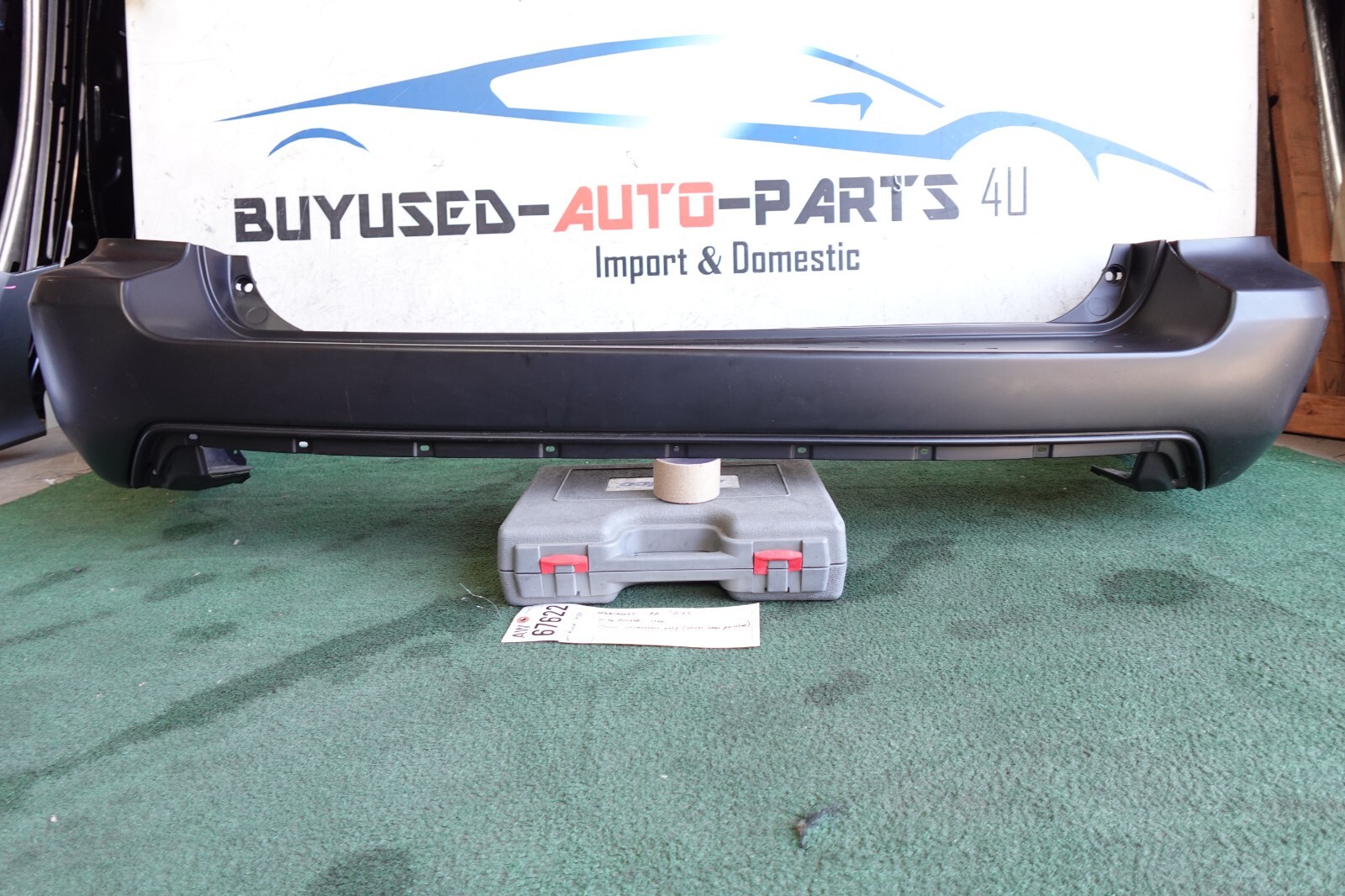 AFTERMARKET w/crack 2004 2005 2006 ACURA MDX REAR BUMPER COVER