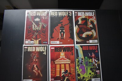 Red Wolf #1-6 Complete Marvel Comics Set 2016 Edmondson & Talajic