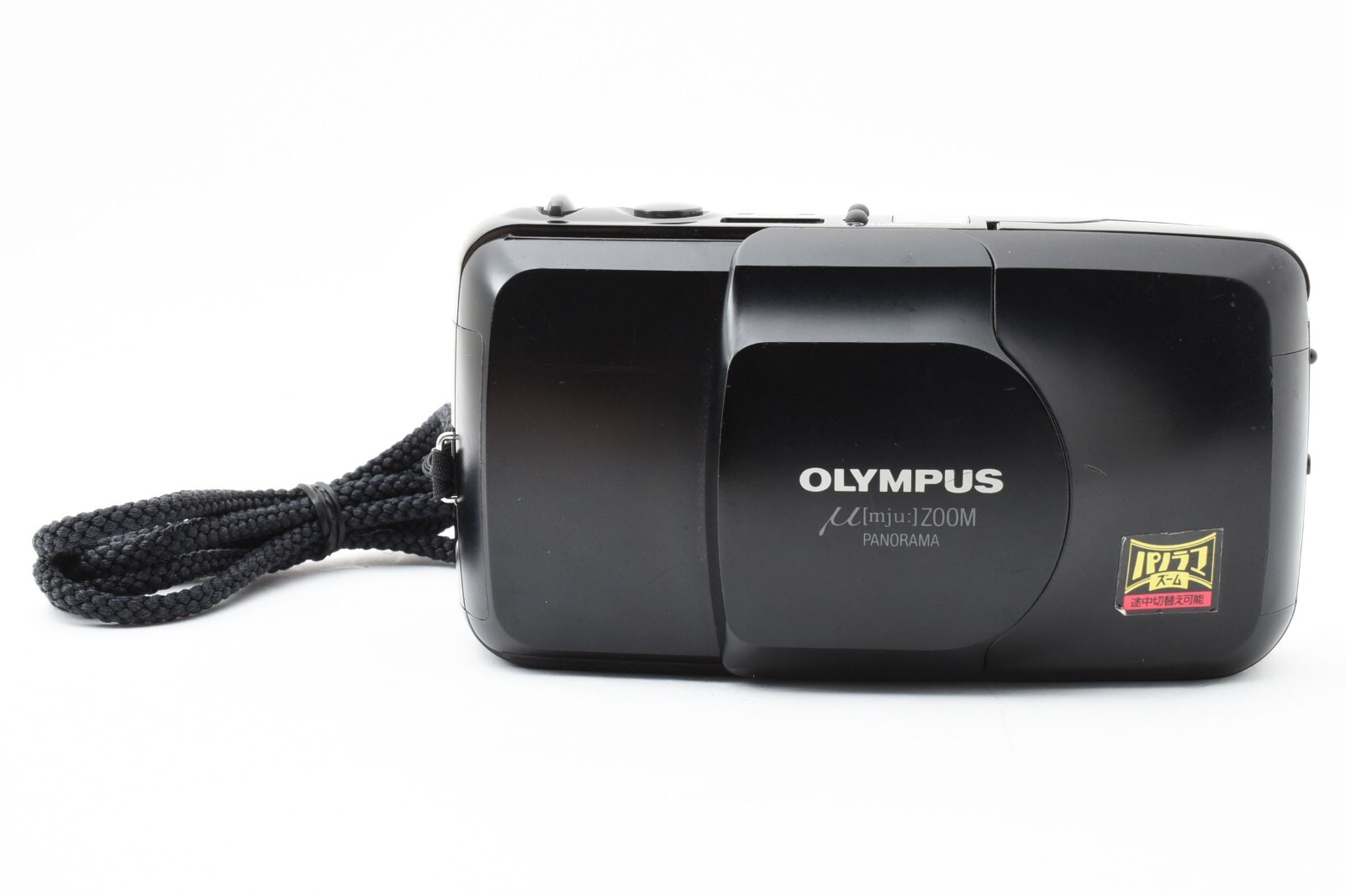 Olympus μ mju Zoom Panorama Black Point & Shoot 35mm Film