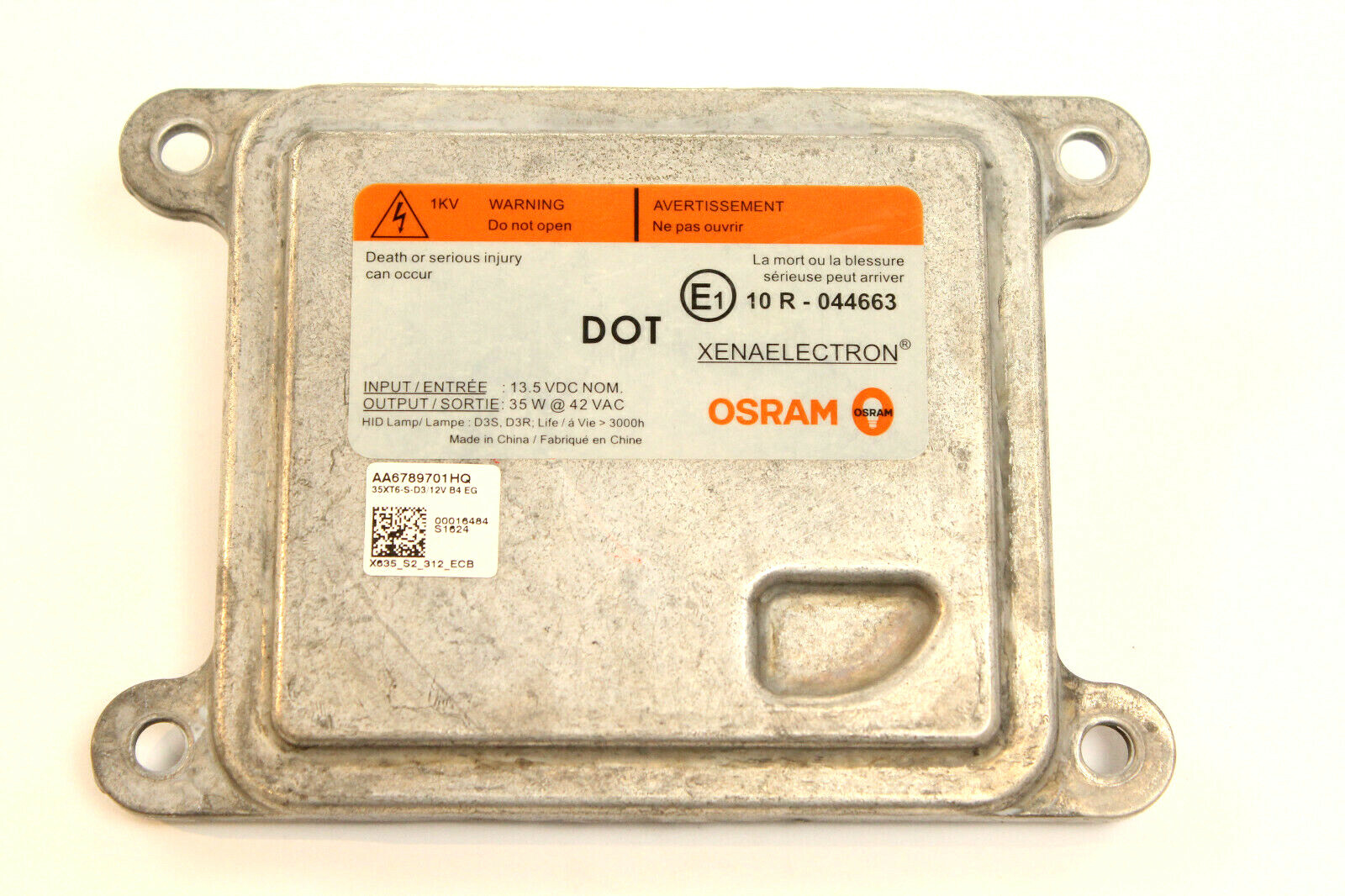 AA6789701HQ OSRAM 25XT6-D-12V Xenon Headlight Ballast 10R AA6789701HQ OSRAM 25XT6-D-12V Xenon Headlight Ballast 10R