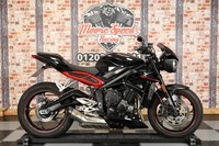 2018 TRIUMPH 765 STREET TRIPLE R LOW - ONLY 4,824 MILES - ARROW EXHAUST AND MORE