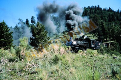 Vtg 1975 Train Slide 487 Cumbers & Toltec Scenic RR Steam Engine X5N113
