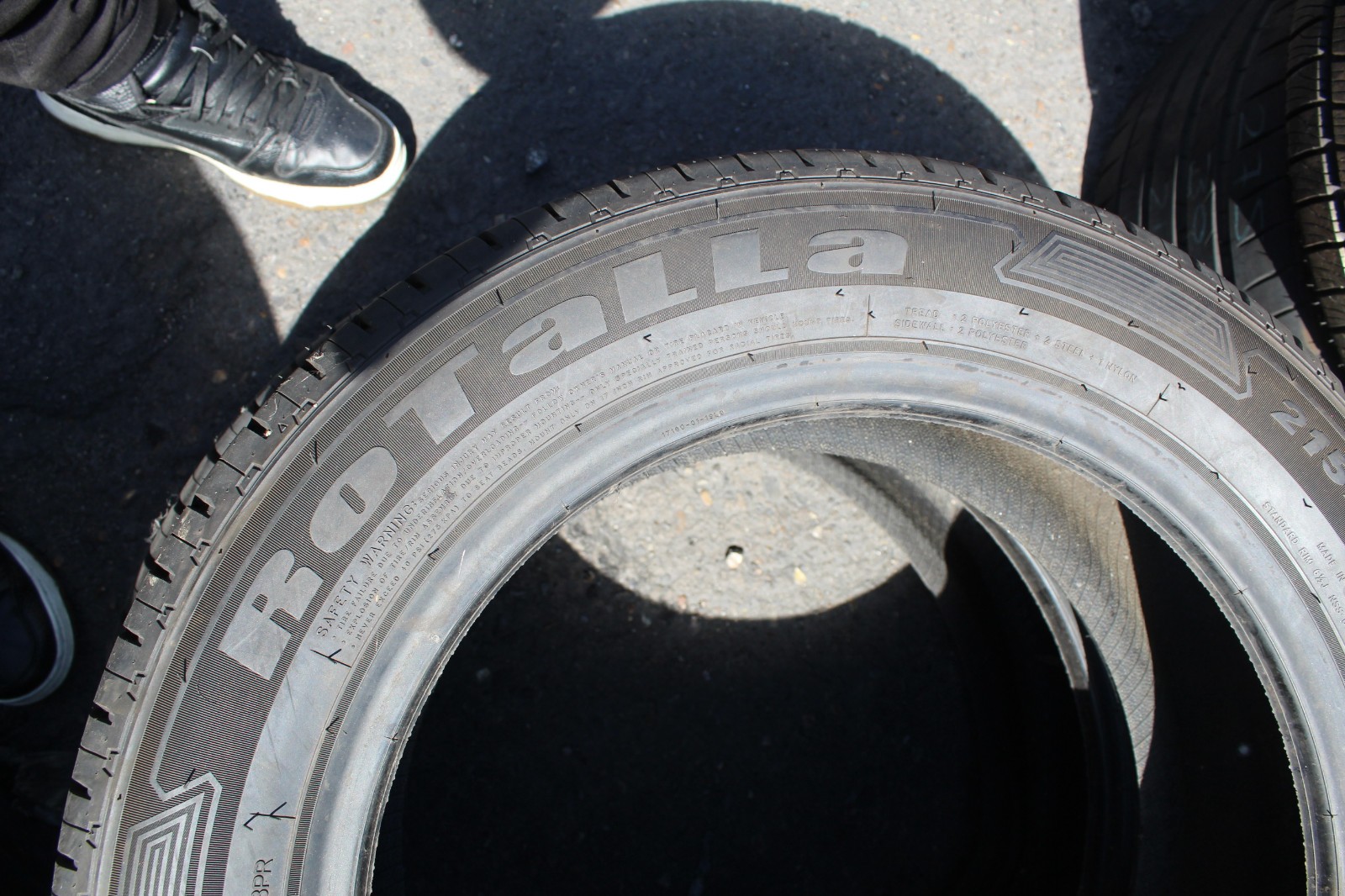 New 215 60 17C Rotalla, Setulla VRace, 109/107T, x1 Single Tyre (F1_tyres) L3574