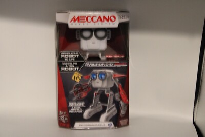 MECCANO MAKER SYSTEM TECH, MICRONOID SOCKET, ROBOT #16401, NIB, 2016