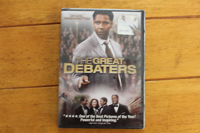 THE GREAT DEBATERS DVD DENZEL WASHINGTON [NEW SEALED] [F4]