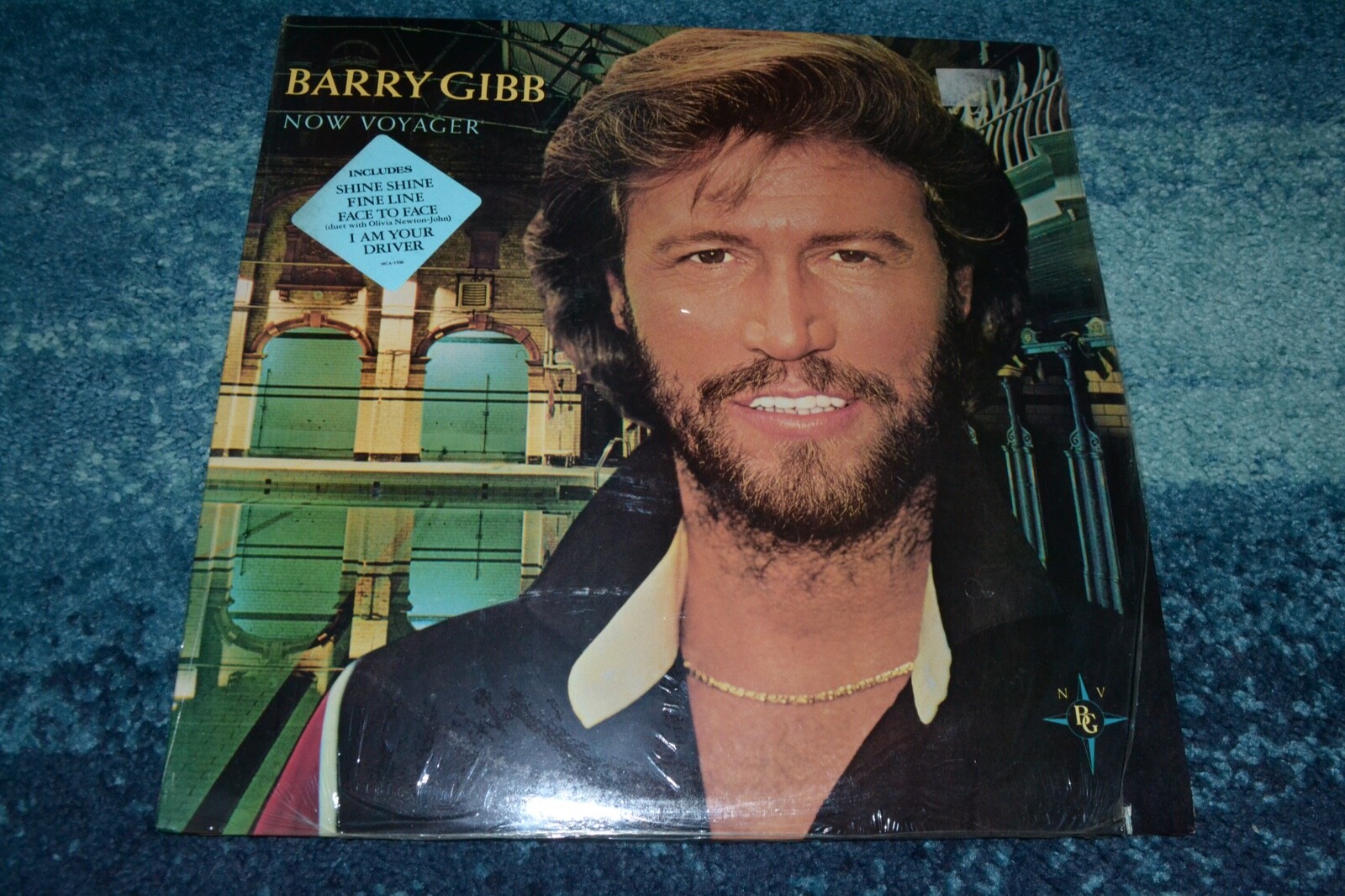 Barry Gibb~Now Voyager~With Printed Inner Sleeve & Hype