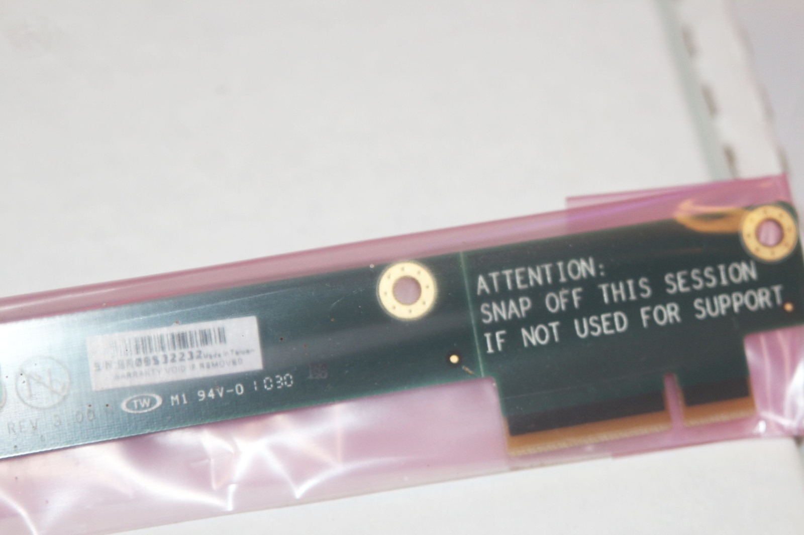 New w/Box Riser Card Supermicro CSC-RR1U-E8 1U LHS PCI-Express x8 Server Rev 3.0