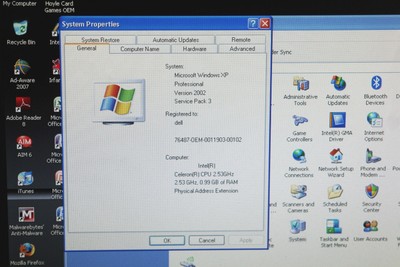 Vintage Dell Optiplex GX280 2.53ghz Celeron 160gb 1gb Windows XP Micro Desktop
