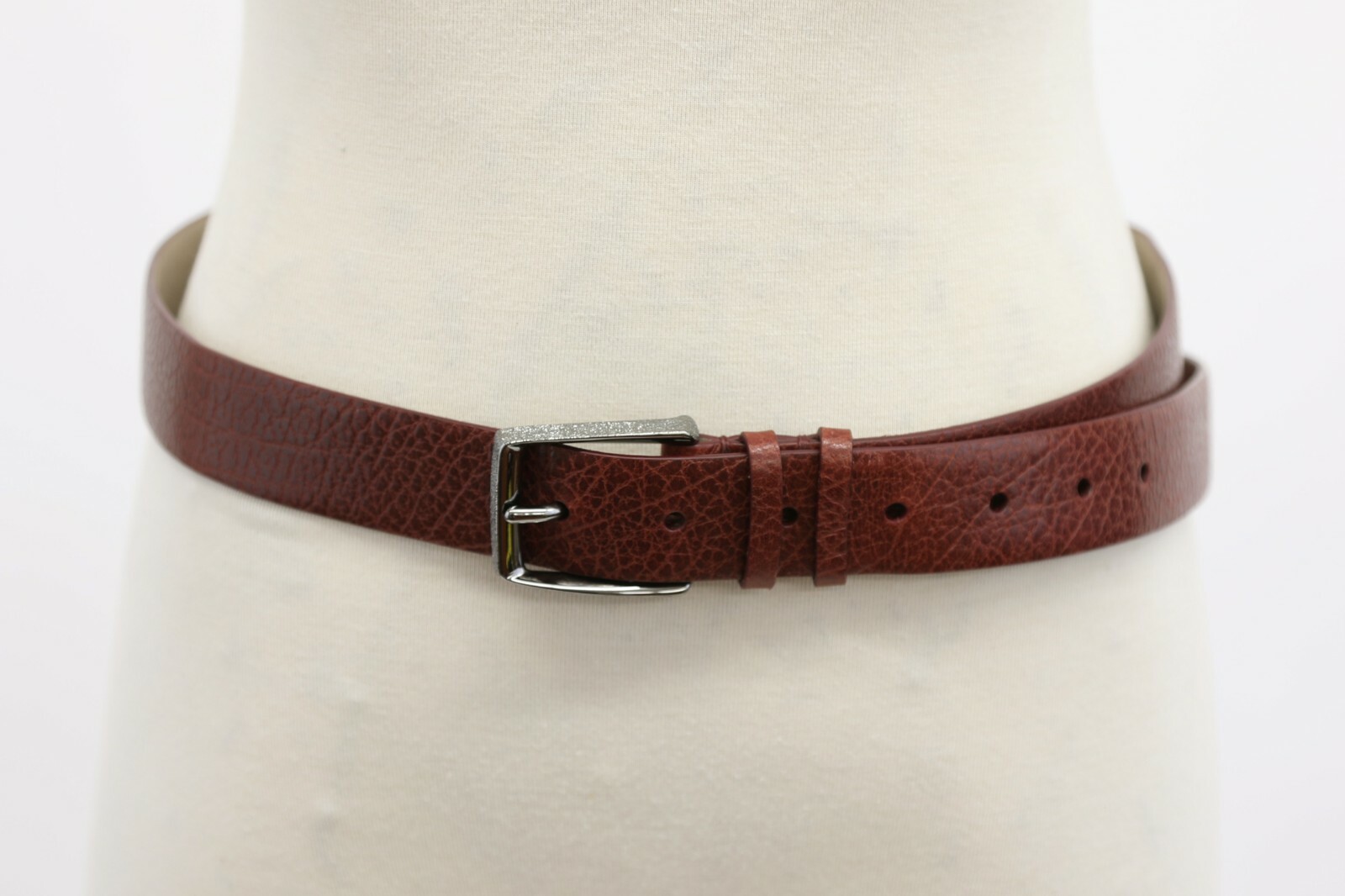 NWT$1095 Brunello Cucinelli Womens 100% Leather Belt W
