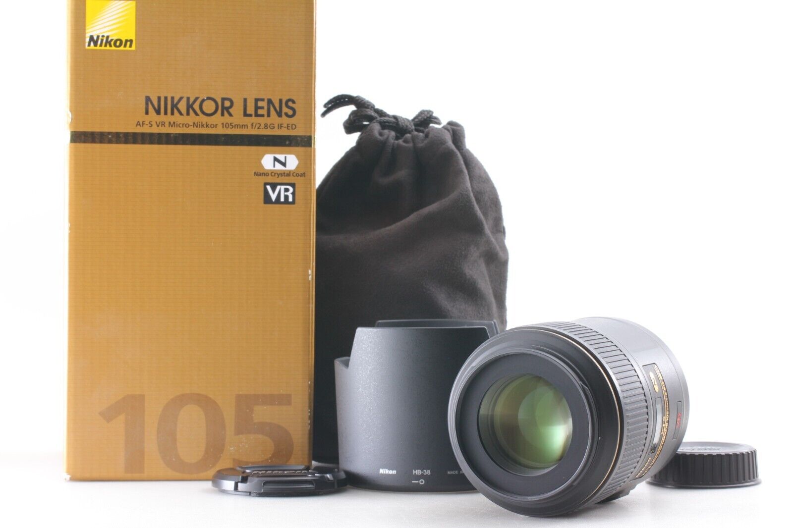 Mint in Box】 Nikon AF-S Micro Nikkor 105mm F/2.8G ED VR IF Mint in Box】 Nikon AF-S Micro Nikkor 105mm F/2.8G ED VR IF